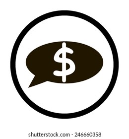 Money icon - vector icon