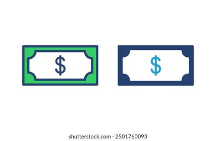 Money icon vector. Money vector icon. 