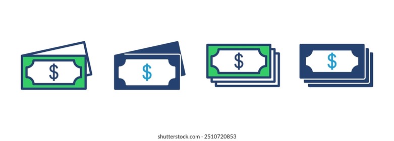 Icono de dinero Vector. Icono de Vector de dinero. 