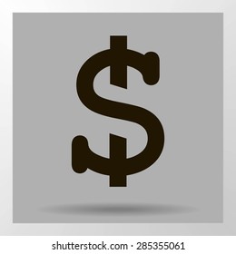 Money icon - vector icon