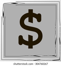 Money icon - vector icon