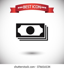 Money icon vector