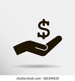 Money icon - vector icon