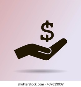 Money icon - vector icon