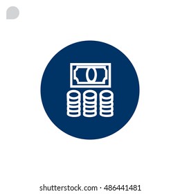 Money icon Vector.