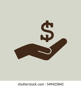 Money icon - vector icon