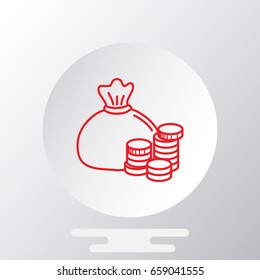 Money icon Vector.