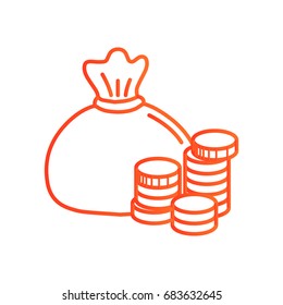 Money icon Vector.