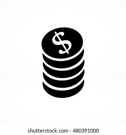 money icon, vector best flat icon, EPS