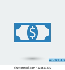 money icon, vector best flat icon, EPS