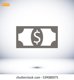 money icon, vector best flat icon, EPS