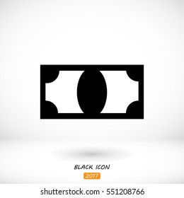 money icon, vector best flat icon, EPS