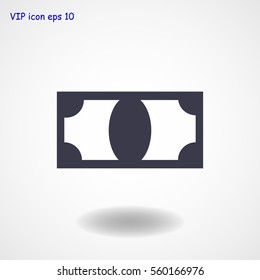 money icon, vector best flat icon, EPS