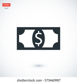 money icon, vector best flat icon, EPS