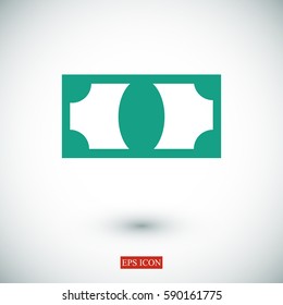 money icon, vector best flat icon, EPS