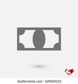 money icon, vector best flat icon, EPS