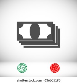 money icon, vector best flat icon, EPS