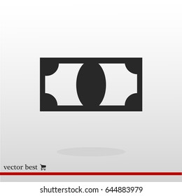 money icon, vector best flat icon, EPS