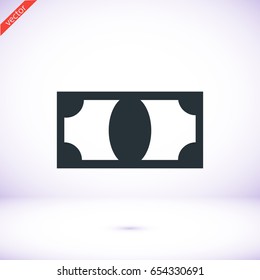 money icon, vector best flat icon, EPS