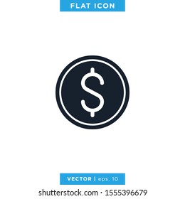 Money Icon Vector Design Template.