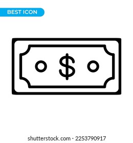 Money Icon Vector Design Template