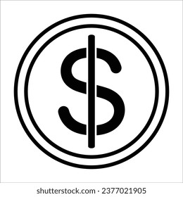 Geldsymbol-Vektordesign-Vorlage