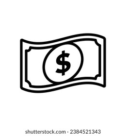 money icon vector design template simple and clean