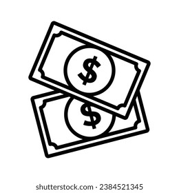 money icon vector design template simple and clean