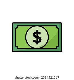 money icon vector design template simple and clean