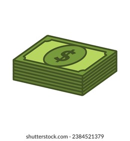 money icon vector design template simple and clean