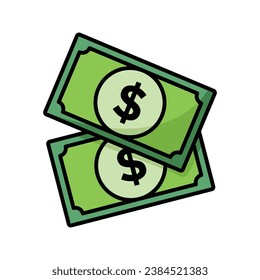 money icon vector design template simple and clean