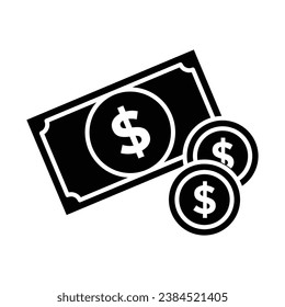money icon vector design template simple and clean