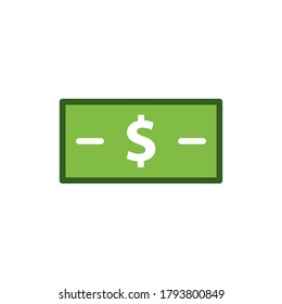 Money icon vector design templates isolated on white background
