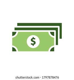 Money icon vector design templates isolated on white background