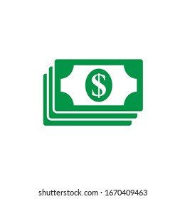 money icon. Vector dollar sign. 