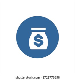 money icon vector. dollar symbol sign