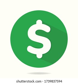 Money icon vector. dollar symbol sign