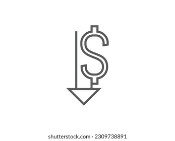 Money icon vector dollar symbol sign