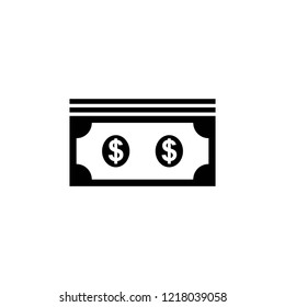 Money icon vector editable
