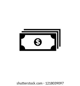 Money icon vector editable