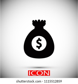 Money Icon vector, 

Vector EPS 10 illustration style