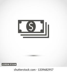 money icon vector eps 10