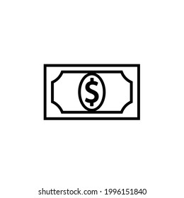 Money icon vector, eps 10