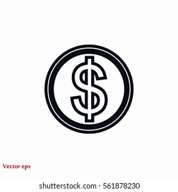 money icon, Vector EPS 10 illustration style