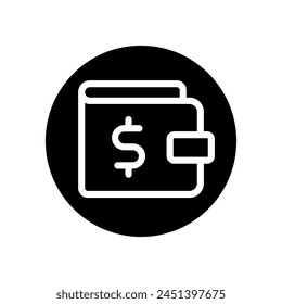 Money icon vector. finance illustration sign. banking symbol.