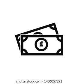 money icon vector flat design illustration