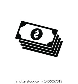 money icon vector flat design illustration