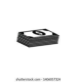 money icon vector flat design illustration