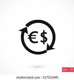 Money icon vector, flat design best vector icon