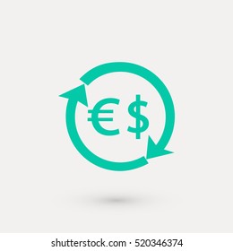 Money icon vector, flat design best vector icon